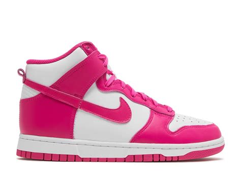 nike high dunks pink|pink Nike dunks high tops.